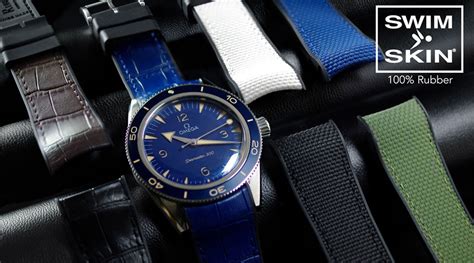 omega seamaster 300 silicone strap